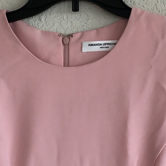 Amanda uprichard hudson dress in dusty roses Short - Picture 6 of 8